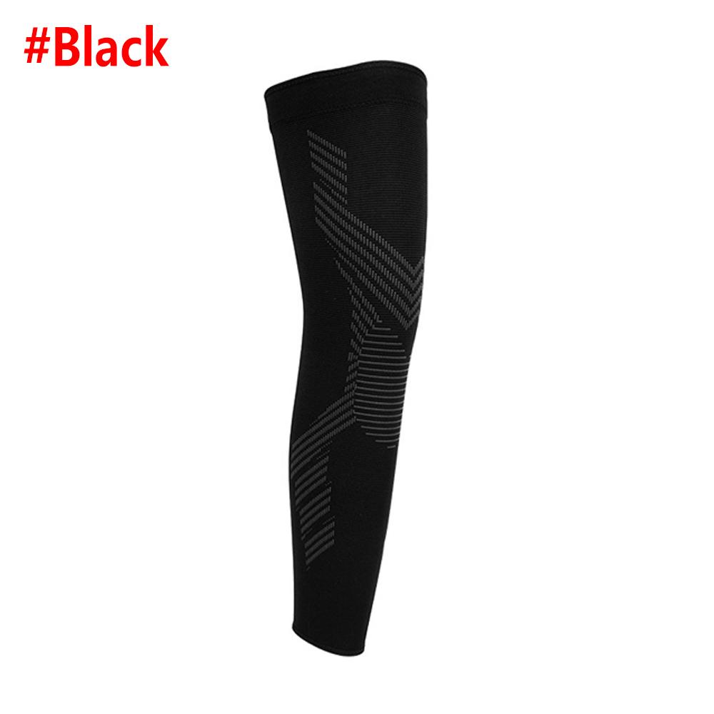 

1/2PCS Compression Sports Full Leg Sleeve Length Thigh Calf Long Knee Sleeve Support For Basketball, Arthritis Men and Women S