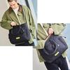 KiU Square Padded Tote Large Shoulder Multi-Purpose Bag, Waterproof, Water-Repellent, Quilted, Capacity, Pocket, Stylish, Cute, Casual, Outdoor,