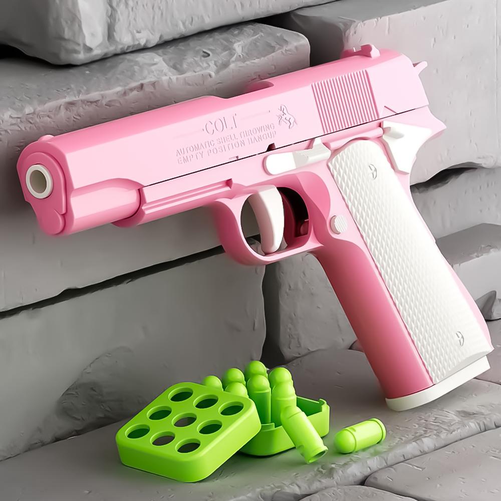 Automatic Colt 1911 Shell Ejection Gun Pistol Toy Guns For Kids Boys Birthday Gift Relaxing Toys