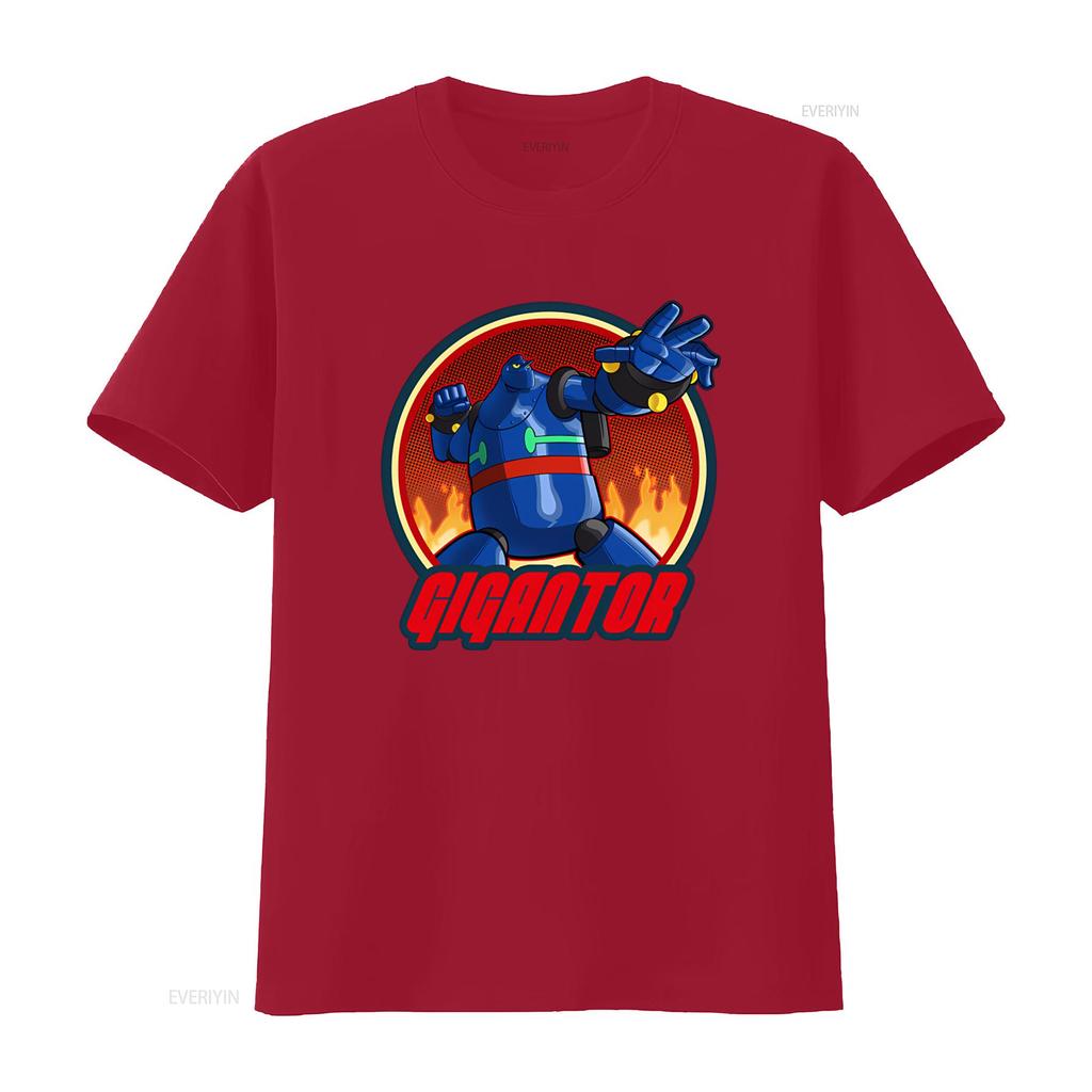 Gigantor Robot T Shirt for Men and Women Available in Sizes S to 5XL vintage Washed Slightly Soft graphic Casual Breathable