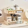 Coffee Storage Box Desktop Tea Set Office Pantr Tea Bar Cup Storage Shelf On The Table Multi Layer Rack Decorative Ornament