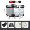 45L/100L Large Capacity Aluminum Alloy Electric Vehicle Tail Box for Motorcycles & Electric Bicycles