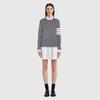 TB [Official Authentic] Sweater Unisex Base Sweater Classic Round Neck Pullover Slim Fit Versatile Knit Sweater