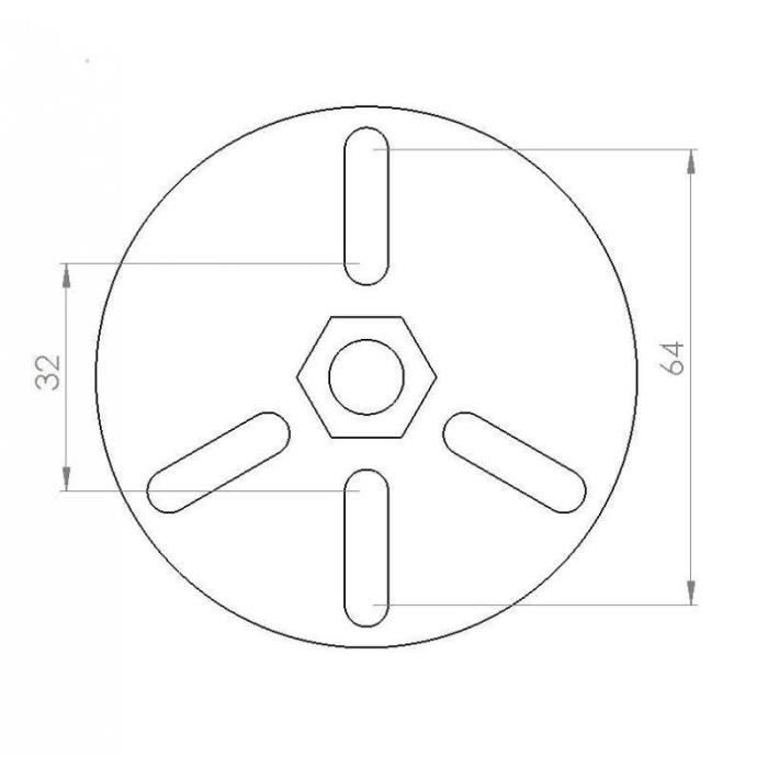 Arrache Volant Universel - EASYBOOST - 2 et 3 Trous - Compatible 50cc - Extracteur Allumage - Gris