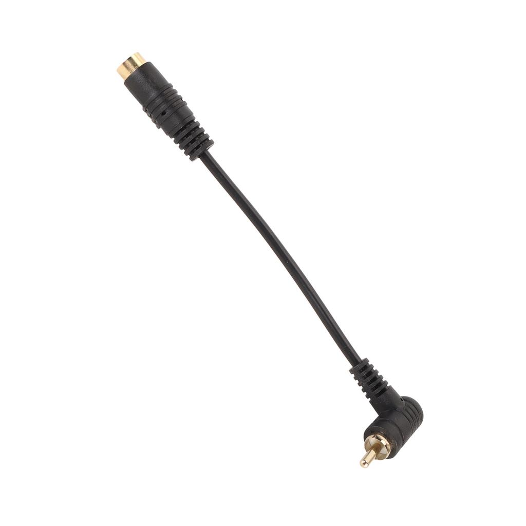 4pin Video Samice na 90 Stupňů RCA Samec Kabel Plug and Play Mini DIN 4 Pin na RCA Kabel Kompozitní