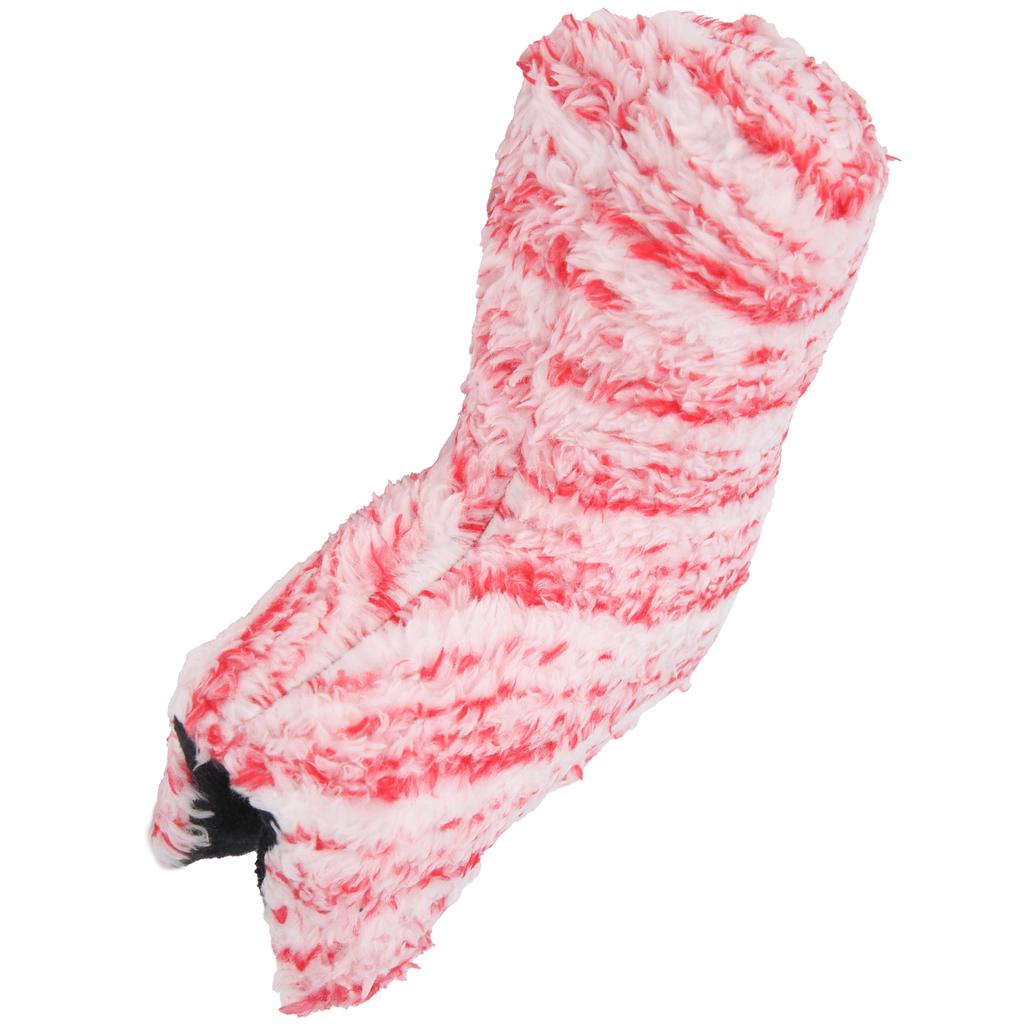 L shaped Golf Putter Head Cover Soft Plush Durable Club Headcover Protector Accessory(White Pink )