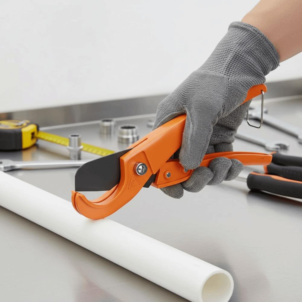 Heavy-Duty Pipe Cutter Precision Cut Multi-Functional Shears PVC Pipe Shears  Professional Use