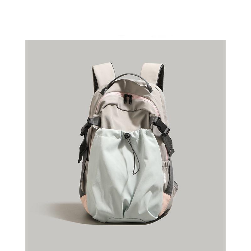 Nylon-Rucksack modisch große Kapazität leichter Rucksack Schulranzen für Mittelschüler Tasche für Kurztrips