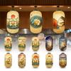 Japanese Style Lantern Japanese Hanging Happy-neko Lanterns Cloth Long Traditional Restaurant Bar Hotel Festival Decoration