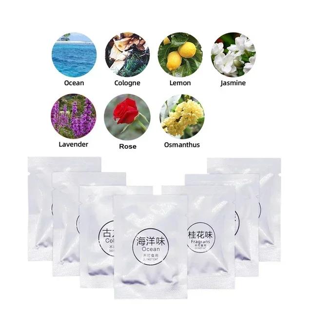 Car Air Freshener Supplement 7 Pcs/Lot Solid Car Perfume Car Air Conditioner Vent Auto Ocean Refill Air Outle Amagi