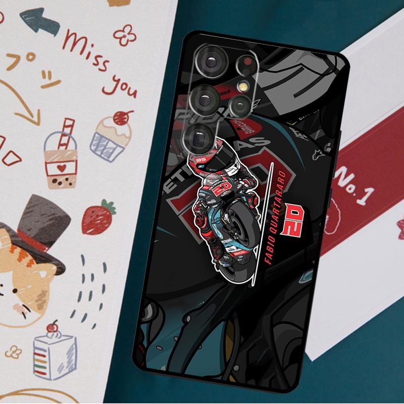 

Чехол Fabio Quartararo 20 для Samsung Galaxy S23 S22 S21 Ultra S20 FE Note 20 Ultra S8 S9 S10 Note 10 Plus Galaxy S10 Plus
