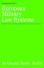 Kniha European Military Law Systems