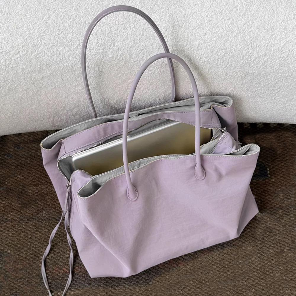 High Quality Casual Tote Bag Trendy Nylon Shoulder Bag Large Capacity Waterproof Handbag
