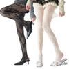 Retro Hollow Lace Floral Stockings Spicy Girl Jacquard Mesh Socks Jk Lolita Stockings Pantyhose Black Sexy Fishing Mesh Socks