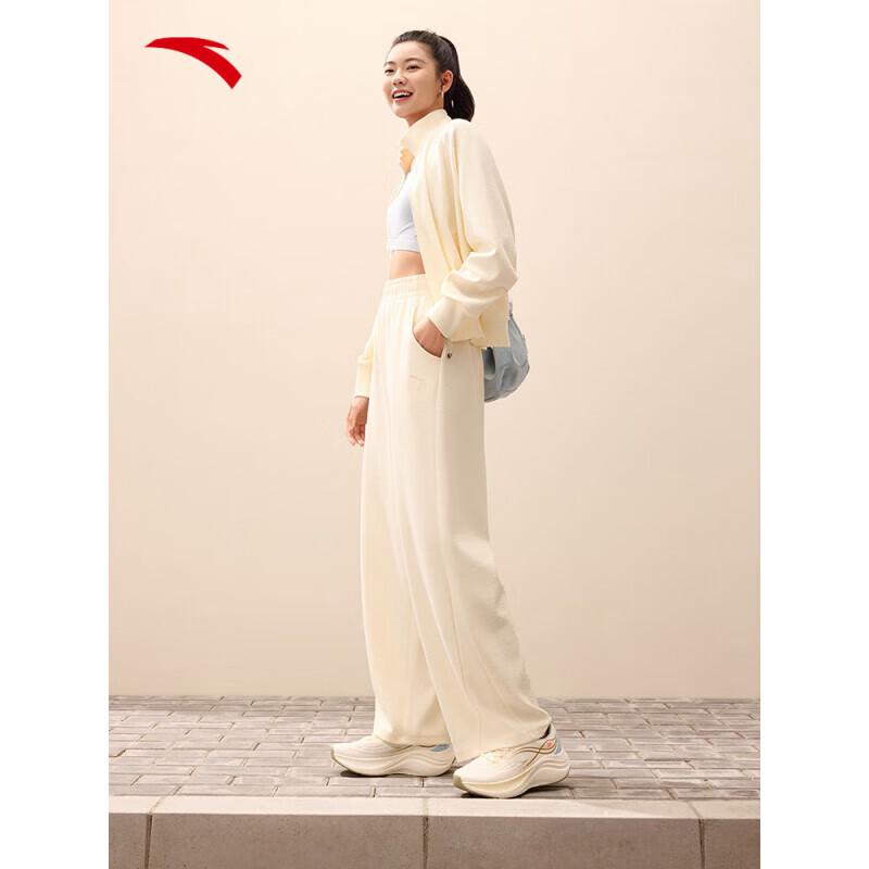 ANTA Women s Wide-Leg Straight Casual Pants 2XL