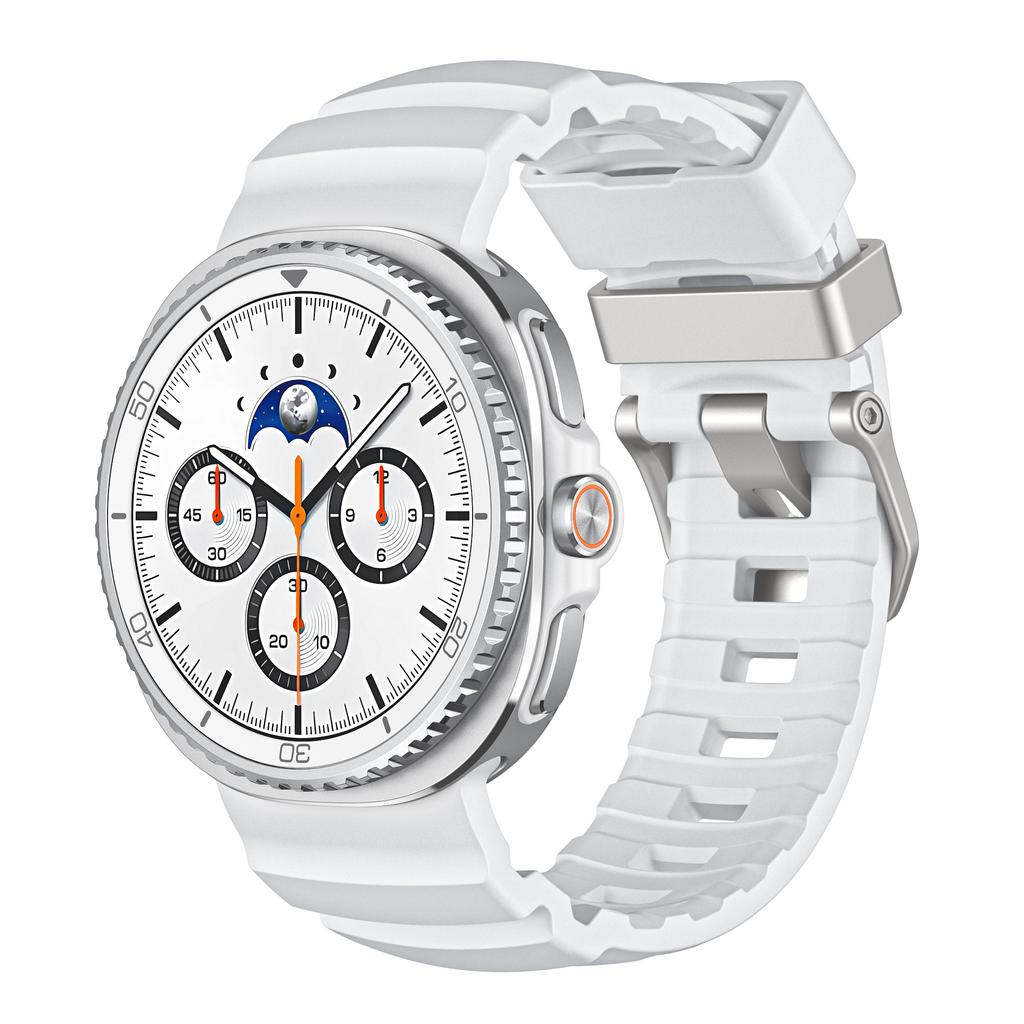 Trail Silikonarmband für Samsung Galaxy Watch 8 44mm 40mm Sportarmband Gürtel für Galaxy Watch 8 Classic 46mm Original-Uhrenarmband