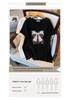 Plus Size Round Neck Mid-Length Loose Short-Sleeve Women's T-Shirt (Sizes 200/300/350 jin) - Style 6509