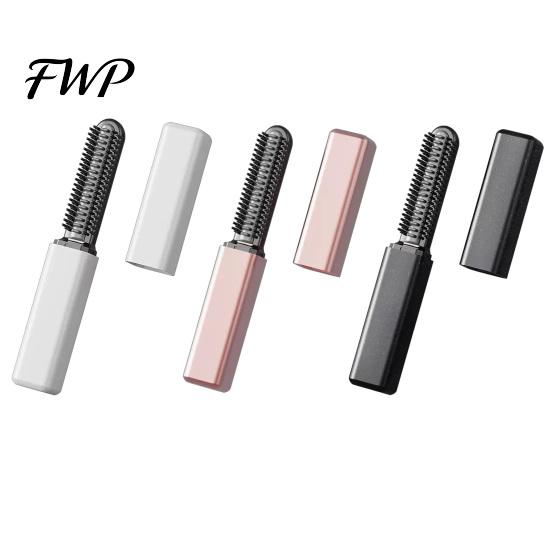 Elektrische Glättbürste Mini-Haarglätter für Pony, Kabellos Wurzelheber & Frizz-Kontrolle, USB-wiederaufladbar Männer Frauen