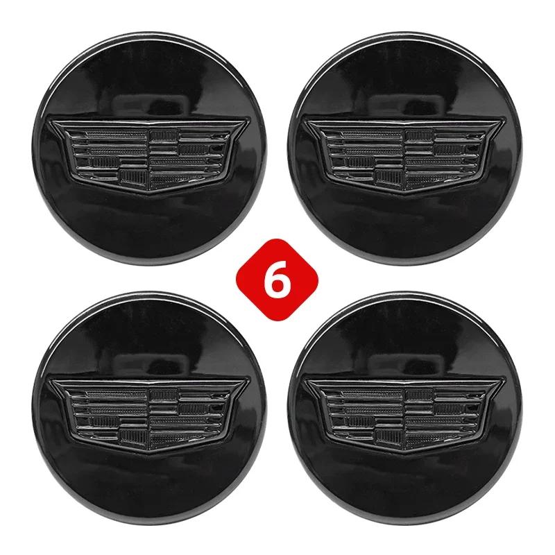 3D 4 ks 67mm Znak středového krytu kola pro Cadillac ATS CTS DTS STS SLS SLR XLR BLS Seville Escalade Tiburon CT6 XT5 XT6 CT5
