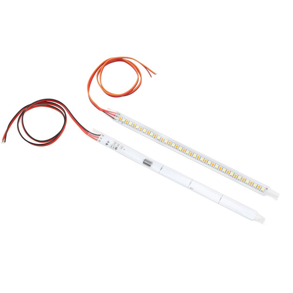 18cm 1 Pair LED Rear View Light Strip High Brightness 12V Side Mirror Strip Tape Universal for Vehicle