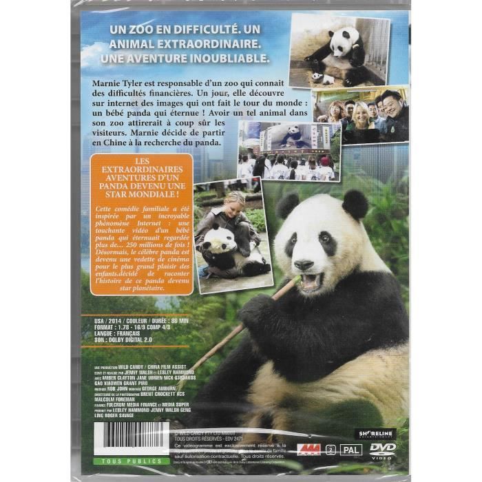 Dvd : baby panda, animaux en folie !