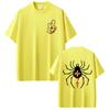 Anime Hunter X Hunter Spider Kurapika T Shirt Men's Women Clothing Fashion Harajuku T-shirt Oversized Casual T-shirts Streetwear