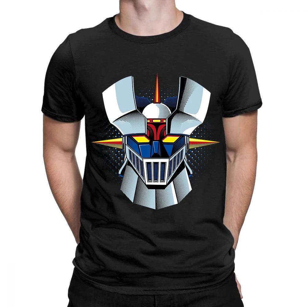 

Fashion Graphic Mazinger z anime movie robot Streetwear Daily Casual Vintage t-shirt men s Oversized Tops 4XL