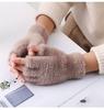 Winter Mink Imitation Color Gloves