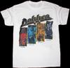 Seltenes Dokken Band Kurzarm Geschenk für Fans Weiß Baumwolle Alle Größen Unisex T-Shirt