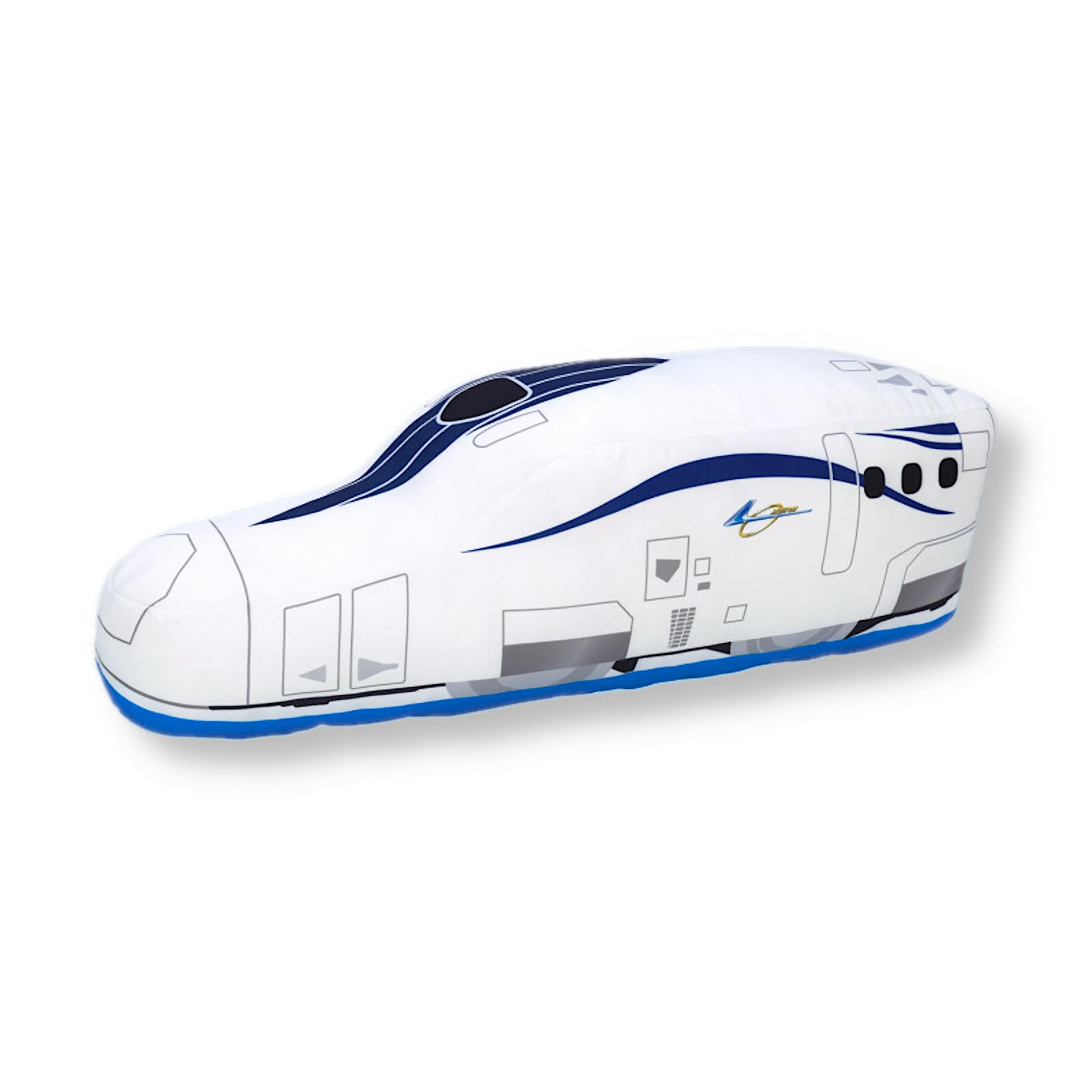 

Plarail Extra Large Plush Toy, Near-Future Vehicle Edition, 1 Type [Super Electric Linear L0 Series Improved Test Vehicle]