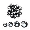 20/40pcs Black  Animal Children Puppet Crafts   Accessories For White Bear Safety Eyes