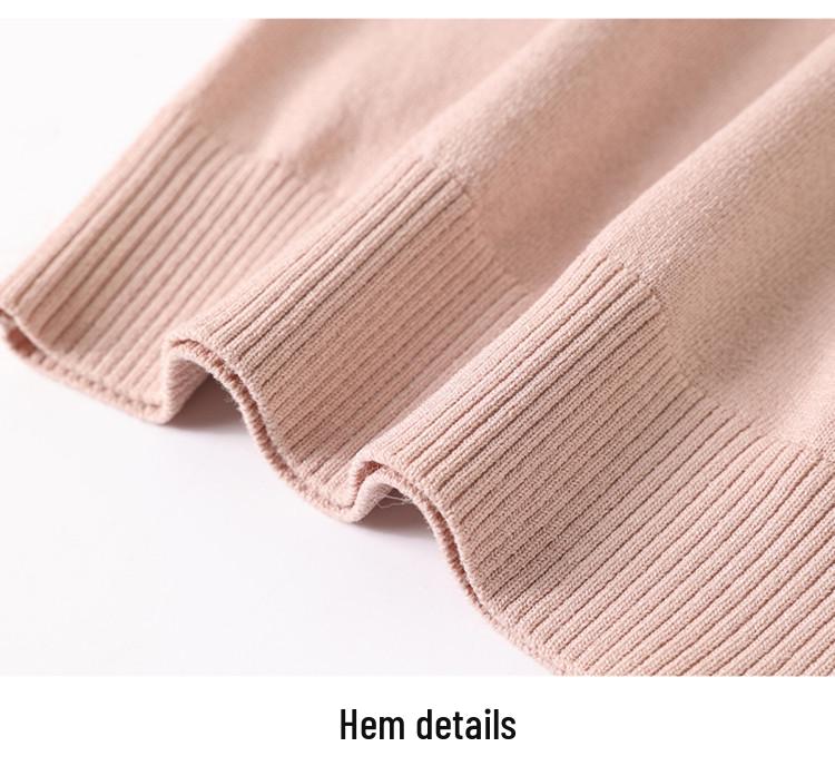 2026 Spring Collection: Stylish Ice Silk Blouse & Gauze Sleeve Knit Top for Moms, Perfect for Middle-Aged and Elderly Women In Spring and Autumn.