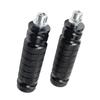 Upgrades Aluminum Footrest Strong Lightweight Anti Slip Motorcycle Foot Pegs Suitable for Motorcycles & Electric Bikes