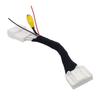 Back Of Radio Installation 24 PIN Adapter Vehicle Camera Installation Good Materials Non-Deformed Design Practical And Reliable