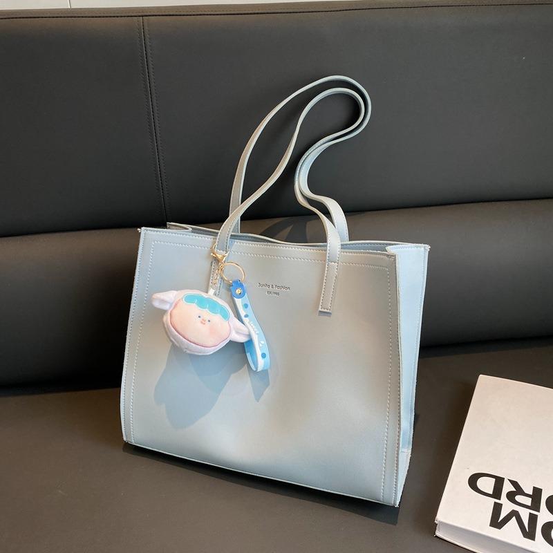 Large Capacity Fashion Simple Handbag Bag Women's Spring and Summer Niche Texture Tote Bag Casual Versatile Shoulder Bag