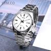 Casio Classic Round Fluted Bezel Mineral Glass Men's Fashion Metal Wrist Watch