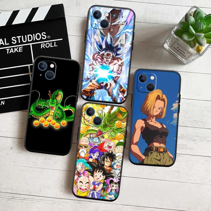 Dragon Ball Cartoon Phone Case for Samsung Galaxy M06 M15 M16 M35 M55 M56 A36 A42 A50 A50S A51 A52 A32 A33 A05 A05S A06 A16 A20