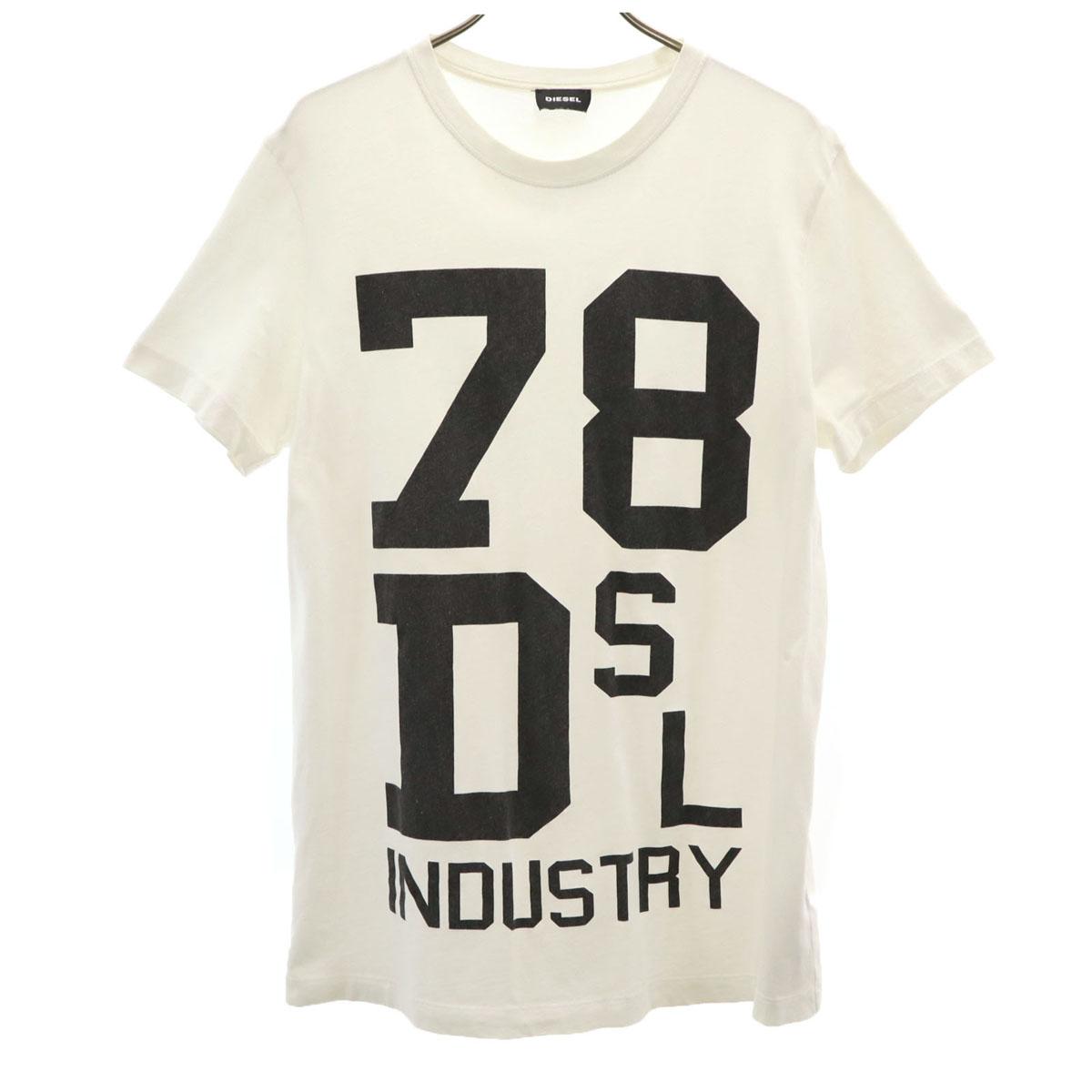 

DIESEL Short sleeve T-shirt S White Men s Used