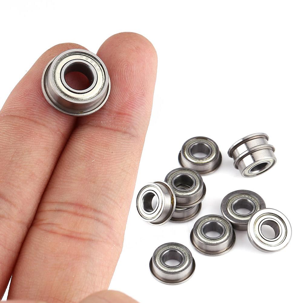 Flanged Bearing, 10pcs F686ZZ Steel Bearings Metal Shielded , Bearings