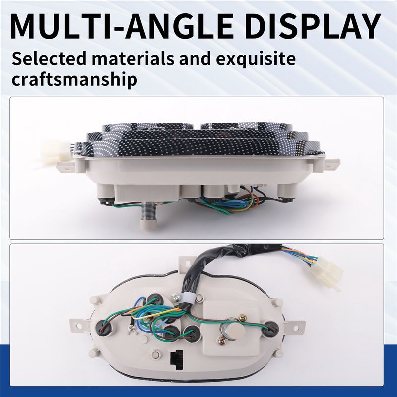 AA92-Analog Speedometer Dashboard Trument For Scooter B05 B08 POPCORN HUSSAR KEEWAY RY8 FOCUS F-ACT MATRIX Yamati RX8