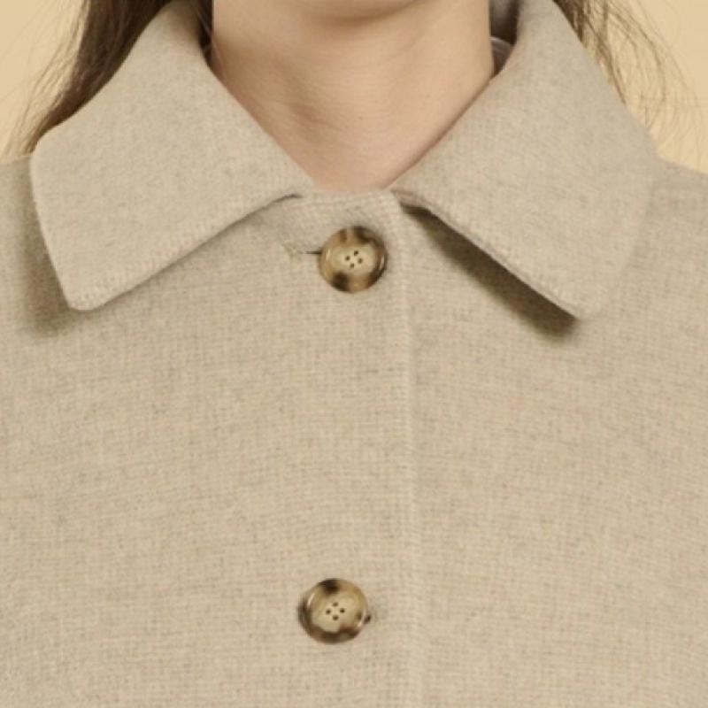 Bcbg Handmade Short Jacket Collar Neck B6s1j103