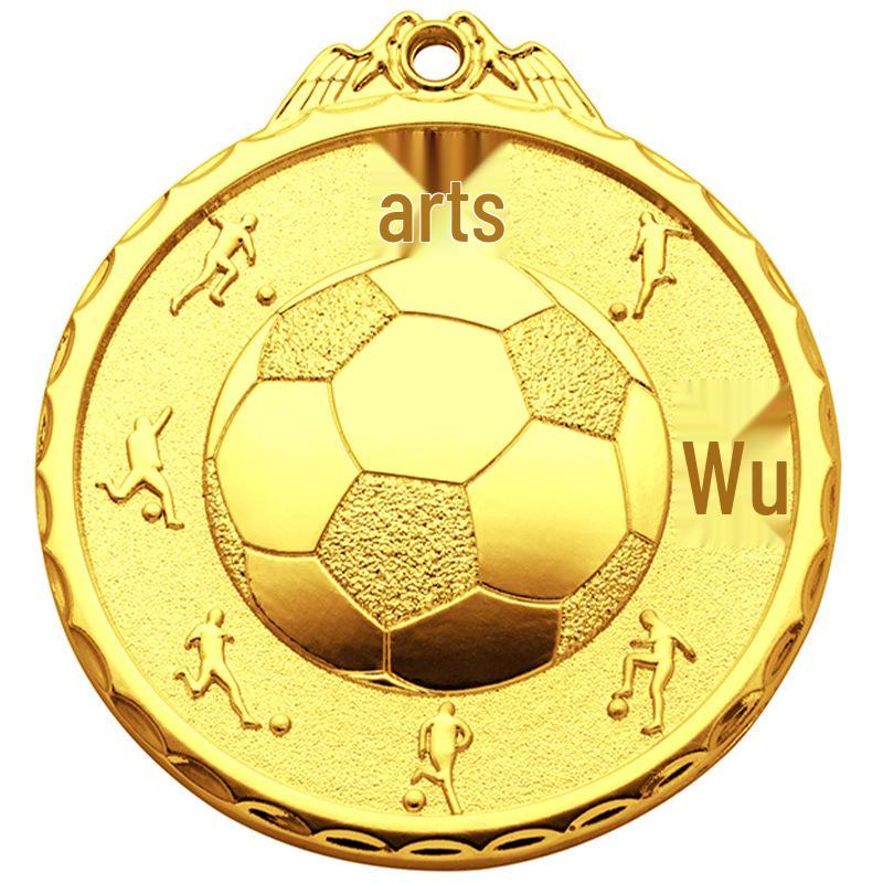 Children's Sports Day Football Medal - Metal Prize and Souvenir for Kindergarten