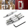 High Speed Steel Self Centering Hinge Drill Bits 4pcs for Accurate For Pilot Holes in Door and Cabinet Installation