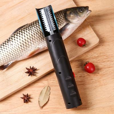 Elektrikli Balık Pulluğu Kablosuz Otomatik Paslanmaz Çelik Başlıklı Şarj Edilebilir Mutfak Dış Mekan Kullanımı İçin Kolay Kullanımlı Pulluk Alma Aracı