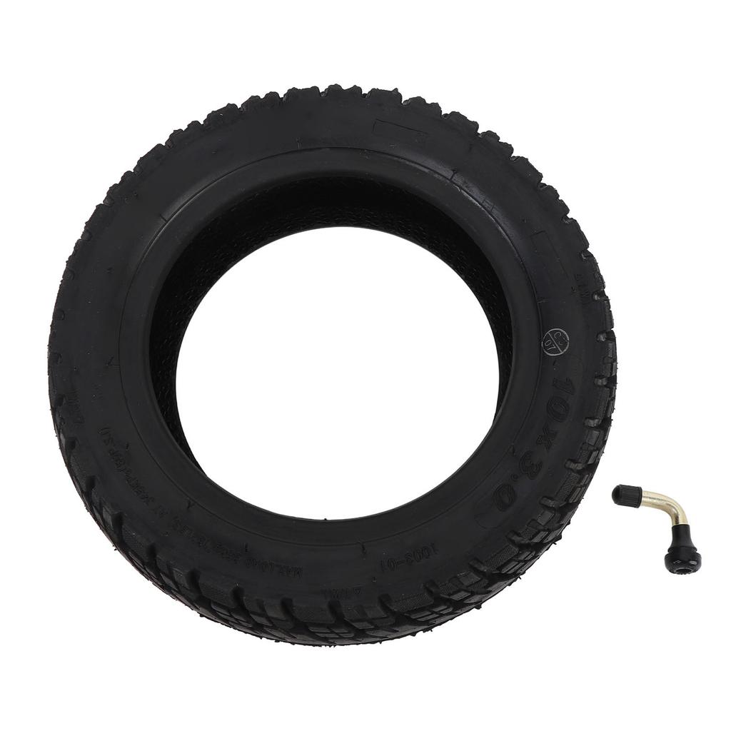 10x3 Electric Scooter Tire 10 Inch Rubber Anti Slip Stylish Look Enhanced Traction Shock Absorption 
