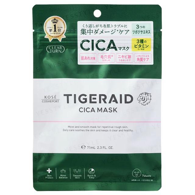 Kose - Clear Turn Tigeraid CICA Repair Mask 7 pcs