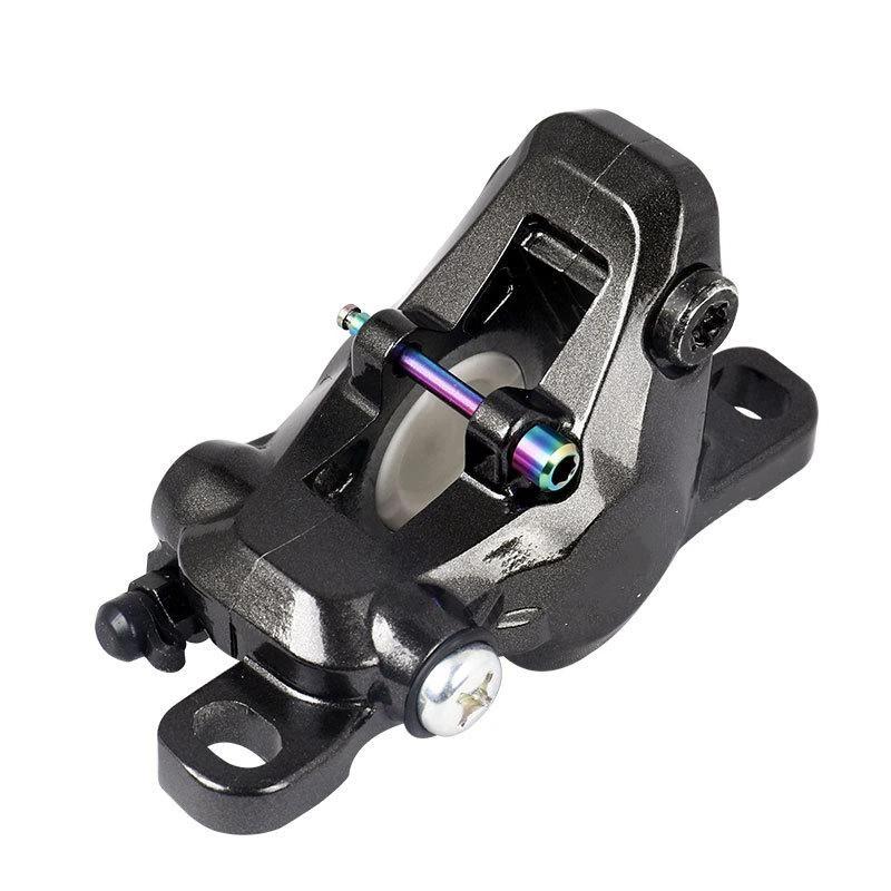 Bicycle Hydraulic Disc Brake Pad Fixing Bolts M4 Titanium Alloy Corrosion Resistant Inserts for Cycling Upgrade Accessories