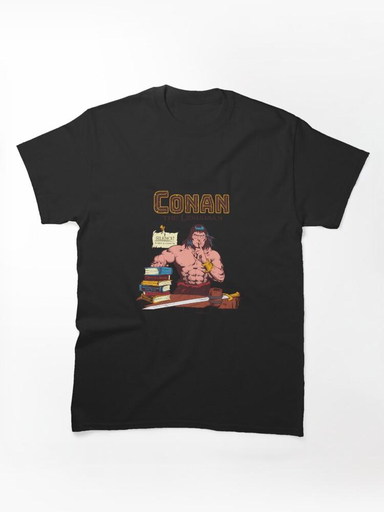 Conan the Barbarian Conan The Librarian Colored Classic Unisex T-Shirt