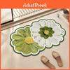 Home Fine Bathroom Texture Mat Decor Comfortable To Touch Attractive Quick Dry Kitchen Floor Mat Bathroom Supplies