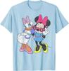 New Mickey and Friends Daisy & Minnie Fashion Short Sleeve Fashion Casual T-Shirt S-4XL Four Seasons Unisex